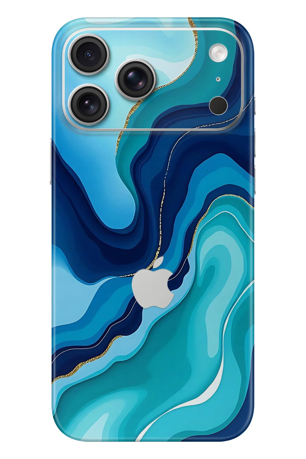 Skin iPhone - Nocny Niebieski