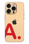 Skin iPhone - PERSONALIZAT cu initiala