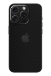 Skin iPhone - Carbon Negru 3D