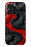 Skin iPhone - Κόκκινο Μαύρο